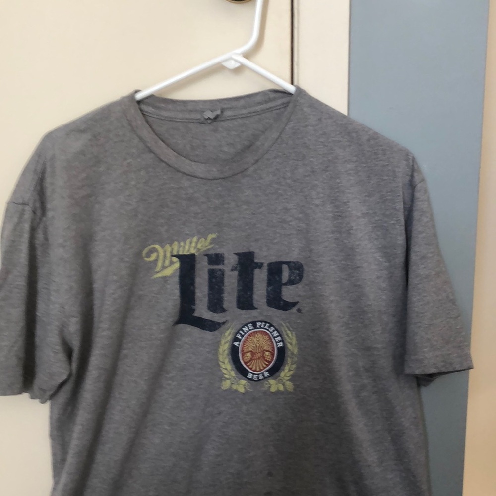 Miller lite tee shirt